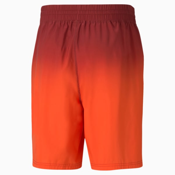 Fade Printed Woven 7" Men's Training Shorts, Intense Red, extralarge